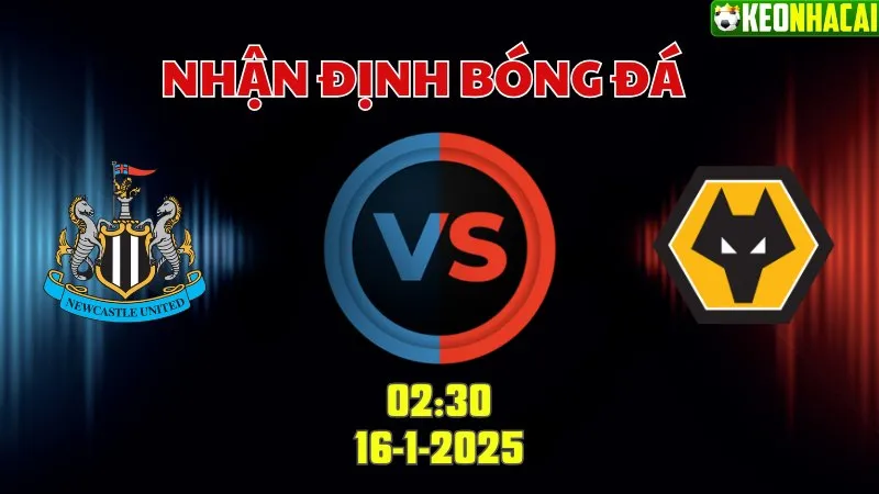 Nhận định bóng đá Newcastle vs Wolves 02h30 ngày 16/1/2025